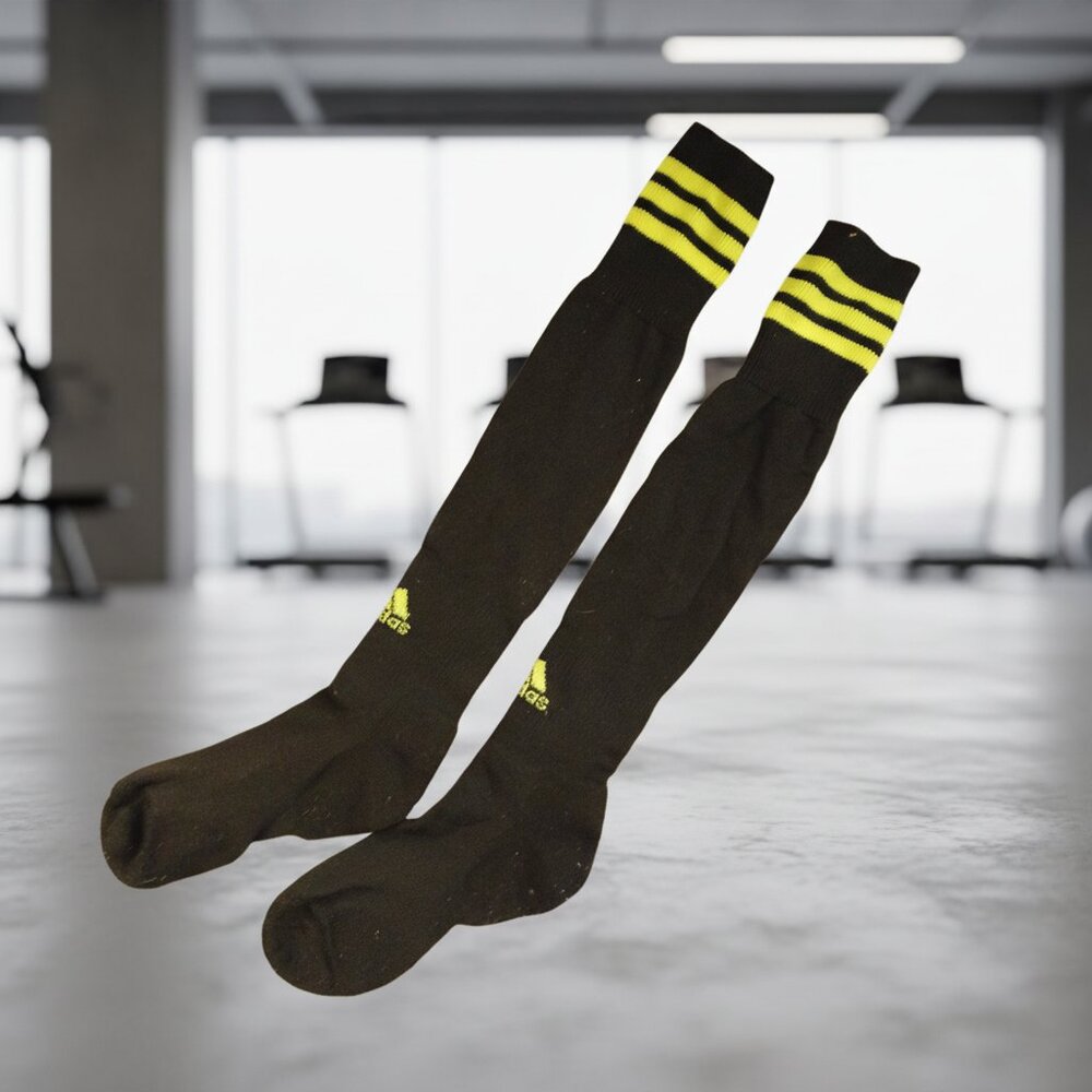 Adidas Soccer Socks Black And Yellow